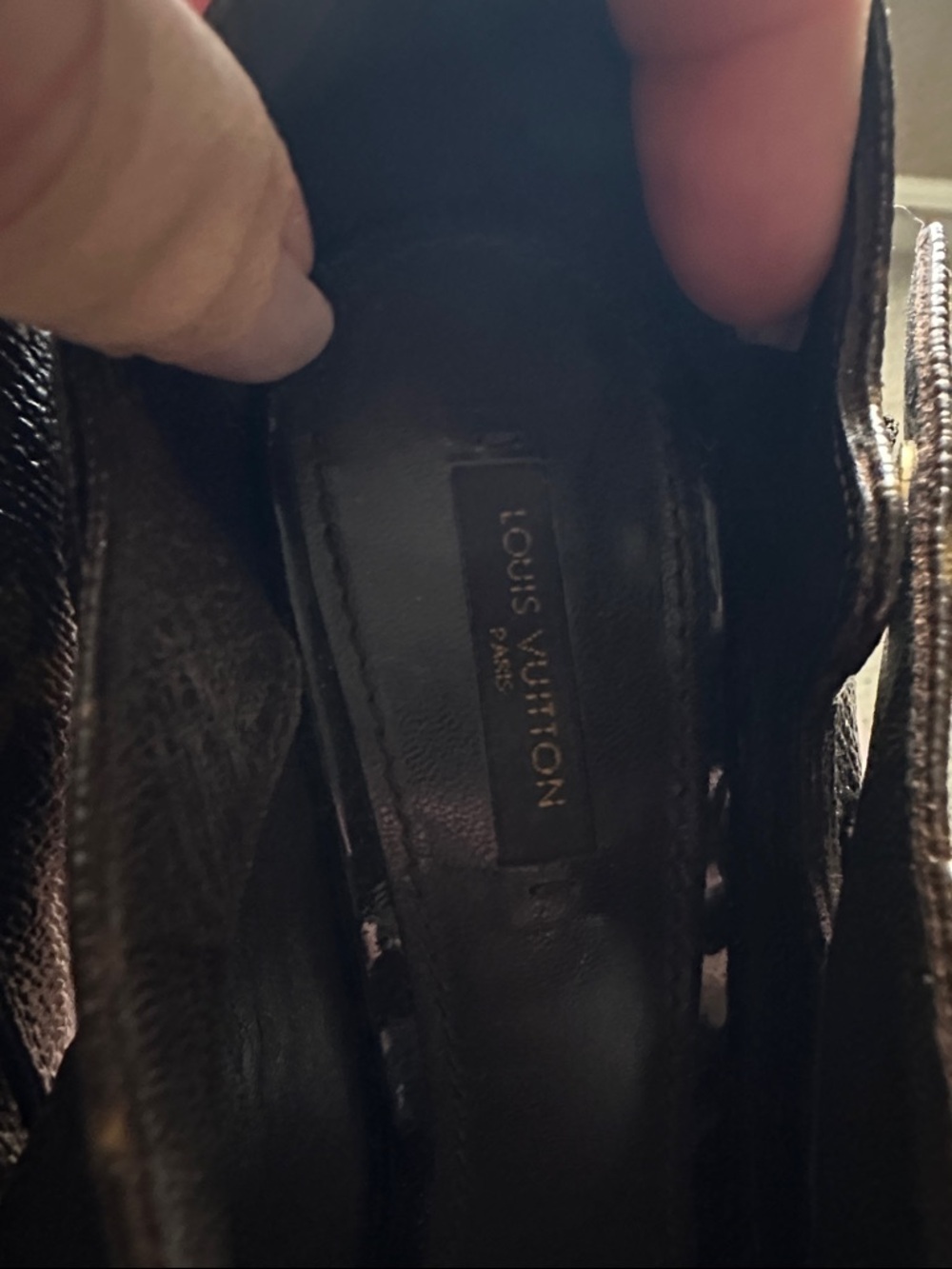 RARE! Authentic Louis Vuitton Ritual Fetish Monogram Canvas Peep Toe Pumps 40 - Picture 14 of 16